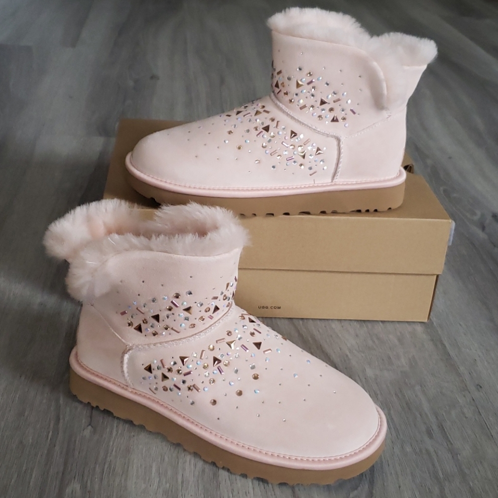 UGG Classic Galaxy Bling Mini Boots